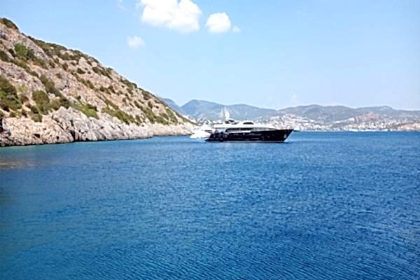 Bodrum yatılı yat turu malzemeleri.