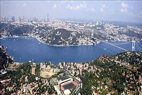 Teknede Boğaz Turu.