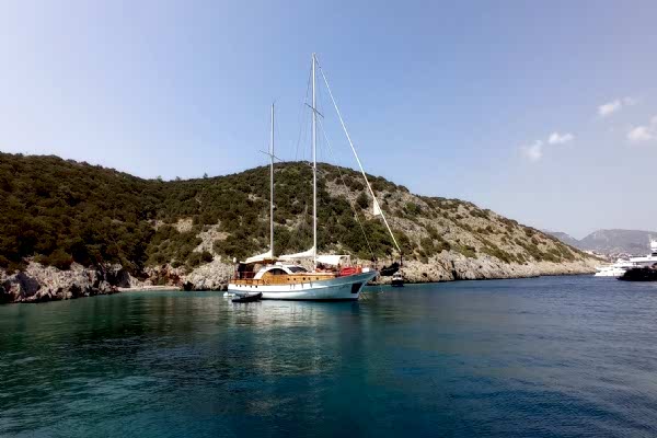Bodrum yatılı yat turu ertesi gün
